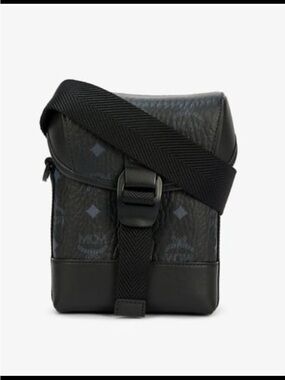MCM PORTUNA FAUX-LEATHER CROSS-BODY BAG